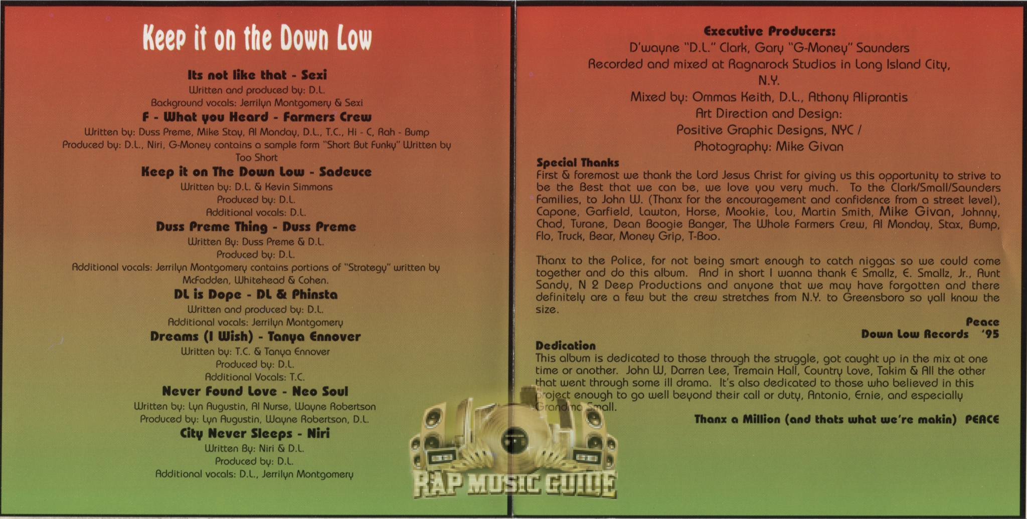 Down Low Records - Keep It On The Down Low: CD | Rap Music Guide